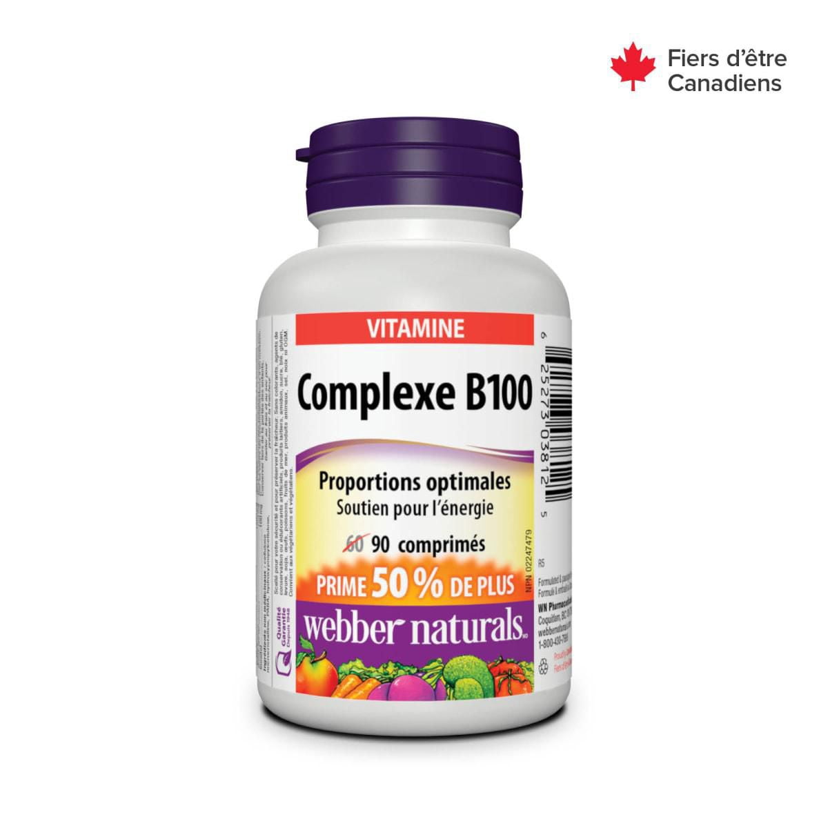 Webber Naturals Complexe B100