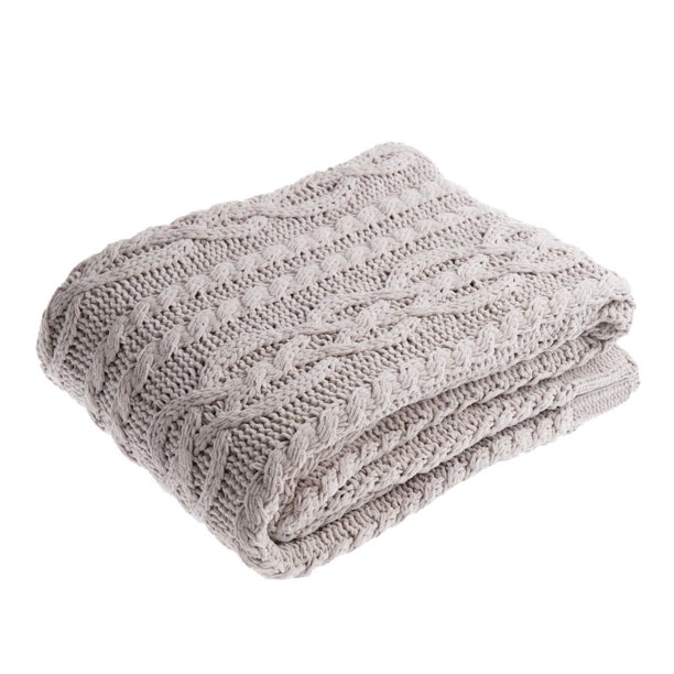 Cream Chenille Throw Blanket Walmart.ca