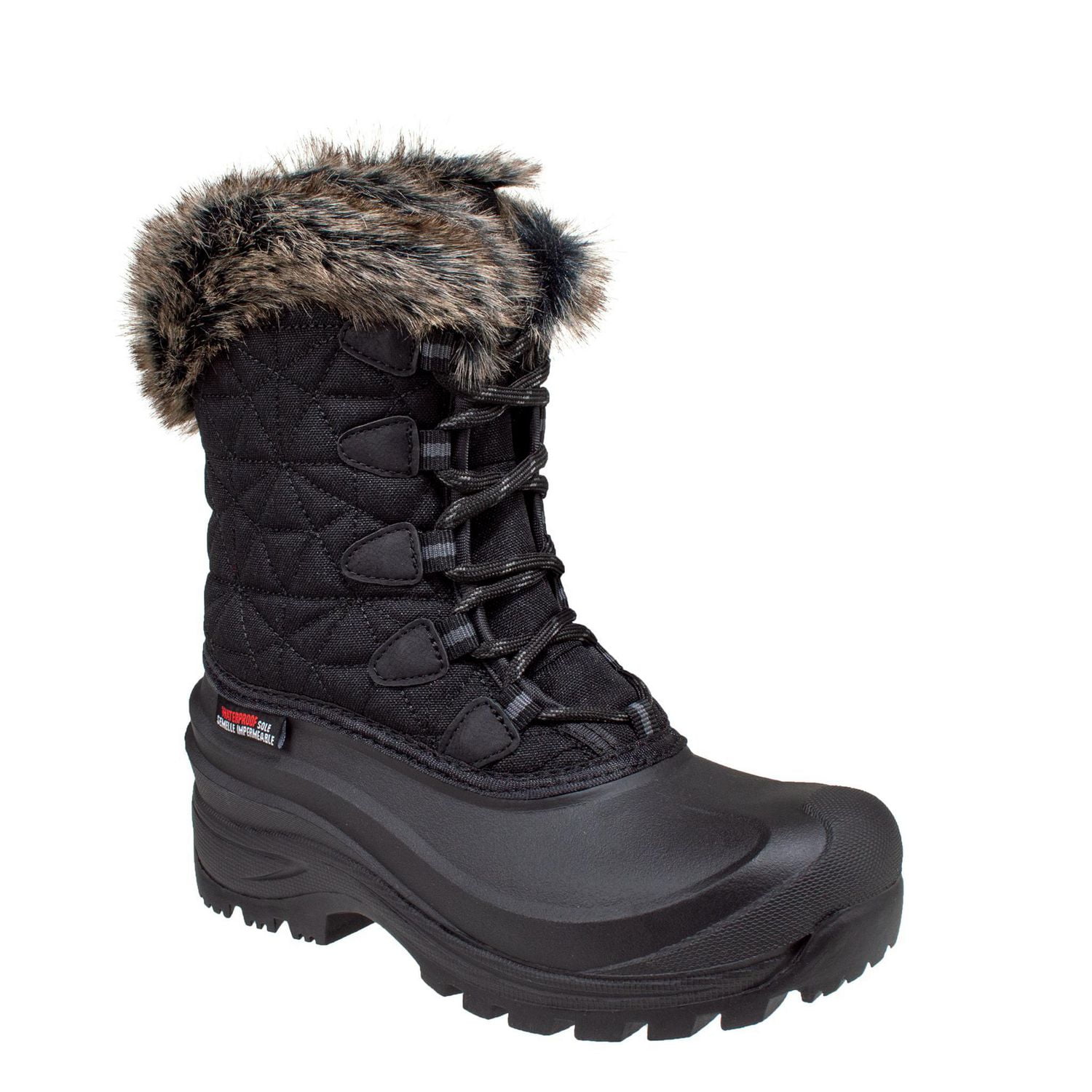 Women's winter on sale boots walmart