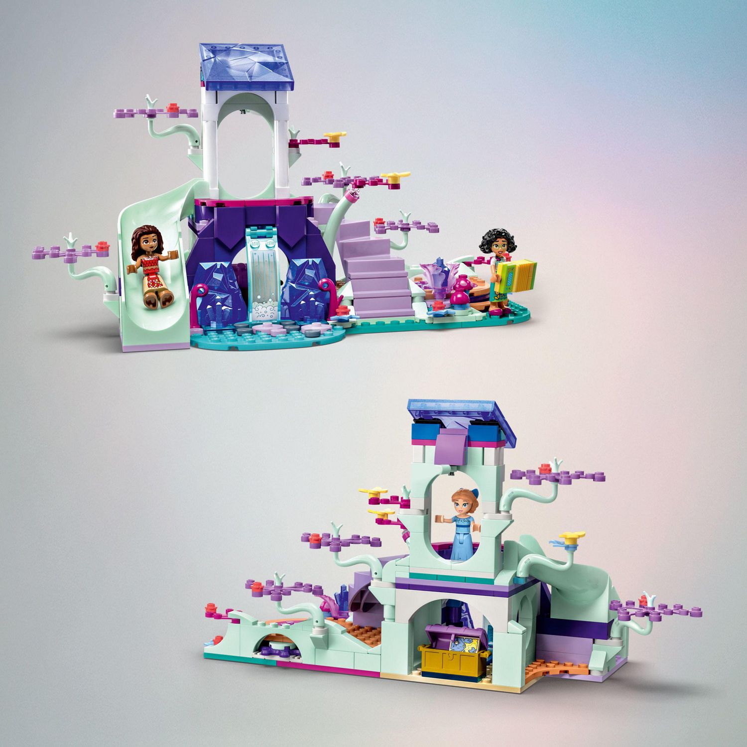 LEGO  Disney La Cabane Enchantée dans l'Arbre 43215 LEGO : la boîte à Prix  Carrefour