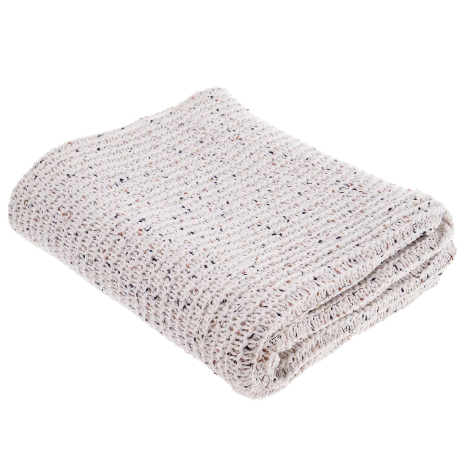 White Knit Decorative Chenille Blanket | Walmart Canada