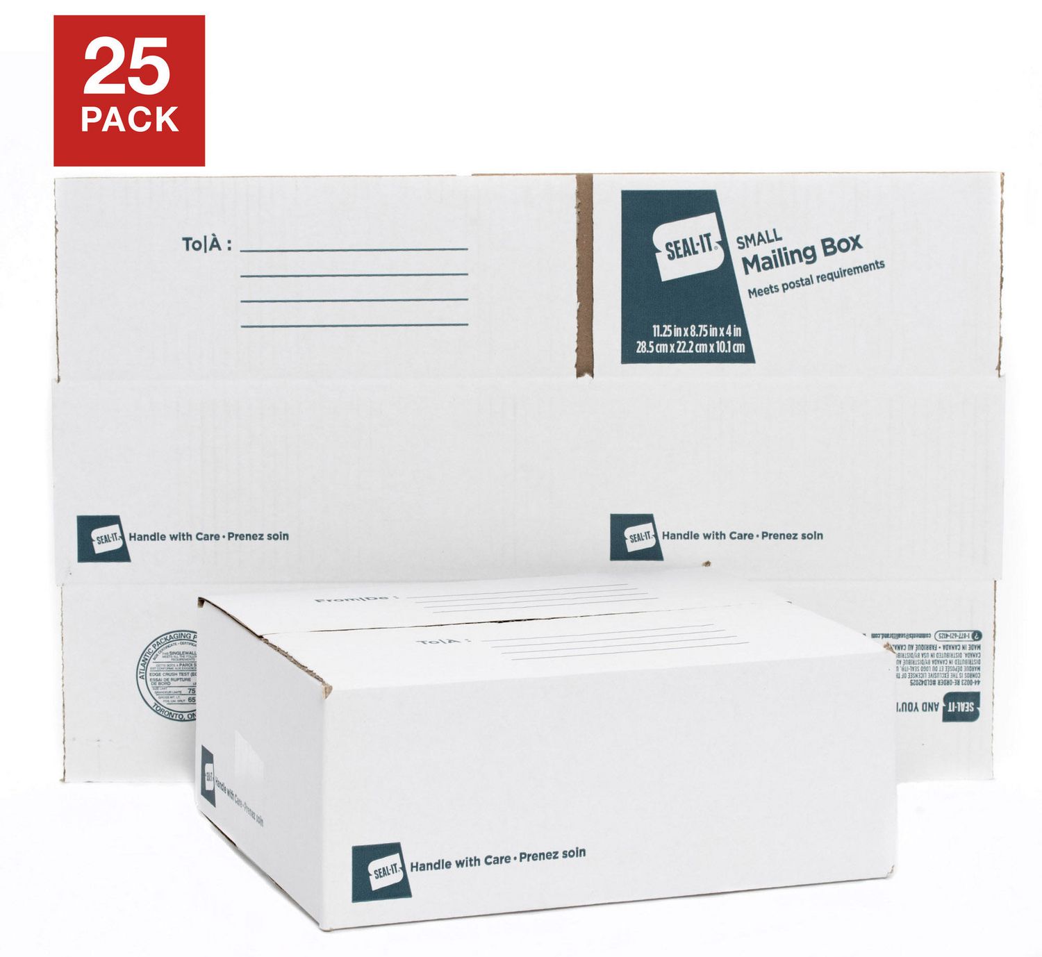 Boîte de carton ondulé - petite (paquet de 15 unités) - Postes Canada
