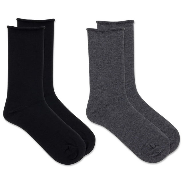 Dr. Scholl's Advanced Relief Casuals - 2 Pack Crew Sock