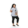 thumbnail image 3 of Disney Ladies Plus Mickey Mouse Haut tendance à manches courtes, 3 of 6