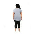 thumbnail image 4 of Disney Ladies Plus Mickey Mouse Haut tendance à manches courtes, 4 of 6