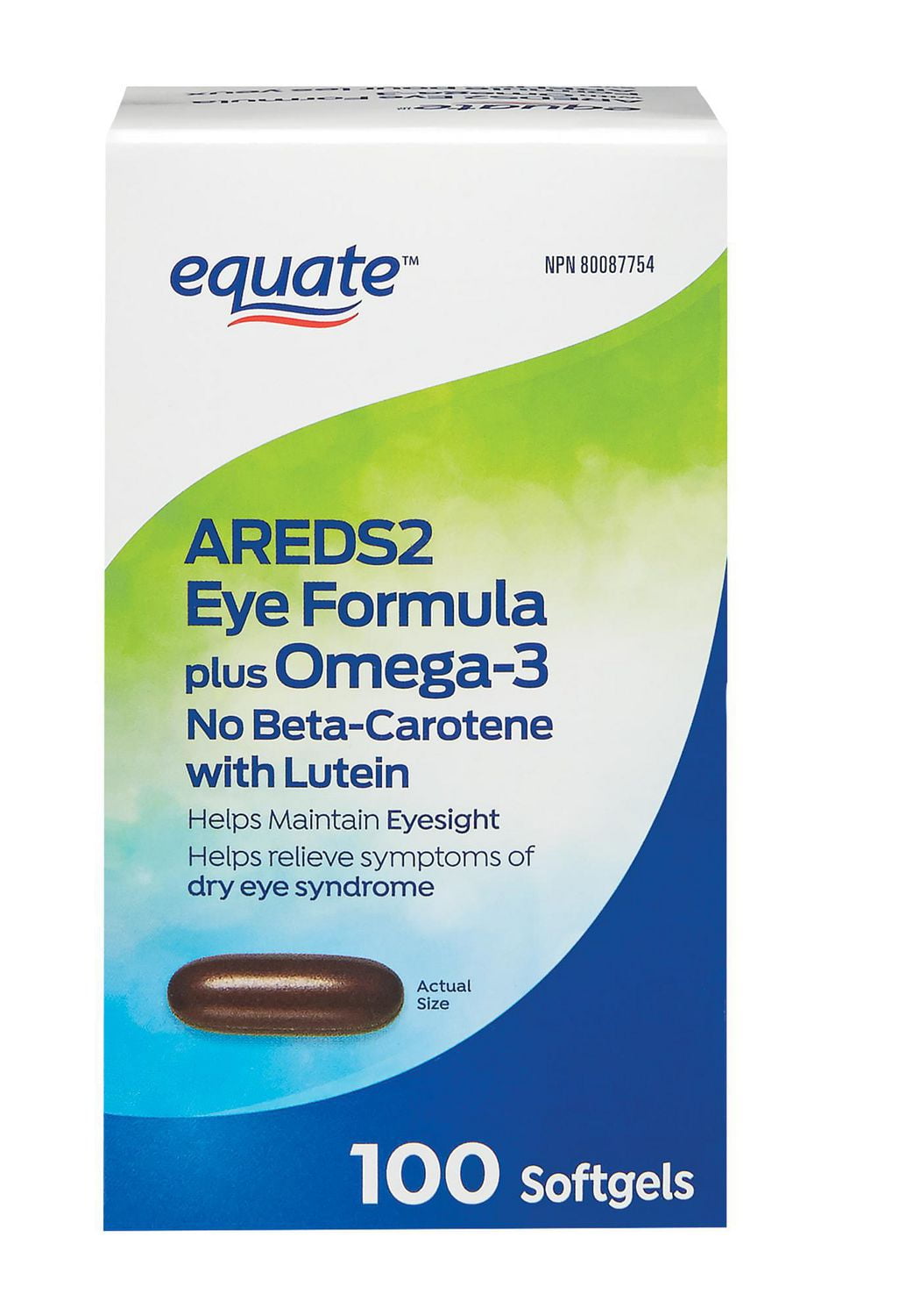 Equate AREDS 2 Eye Formula Plus Omega-3 | Walmart Canada