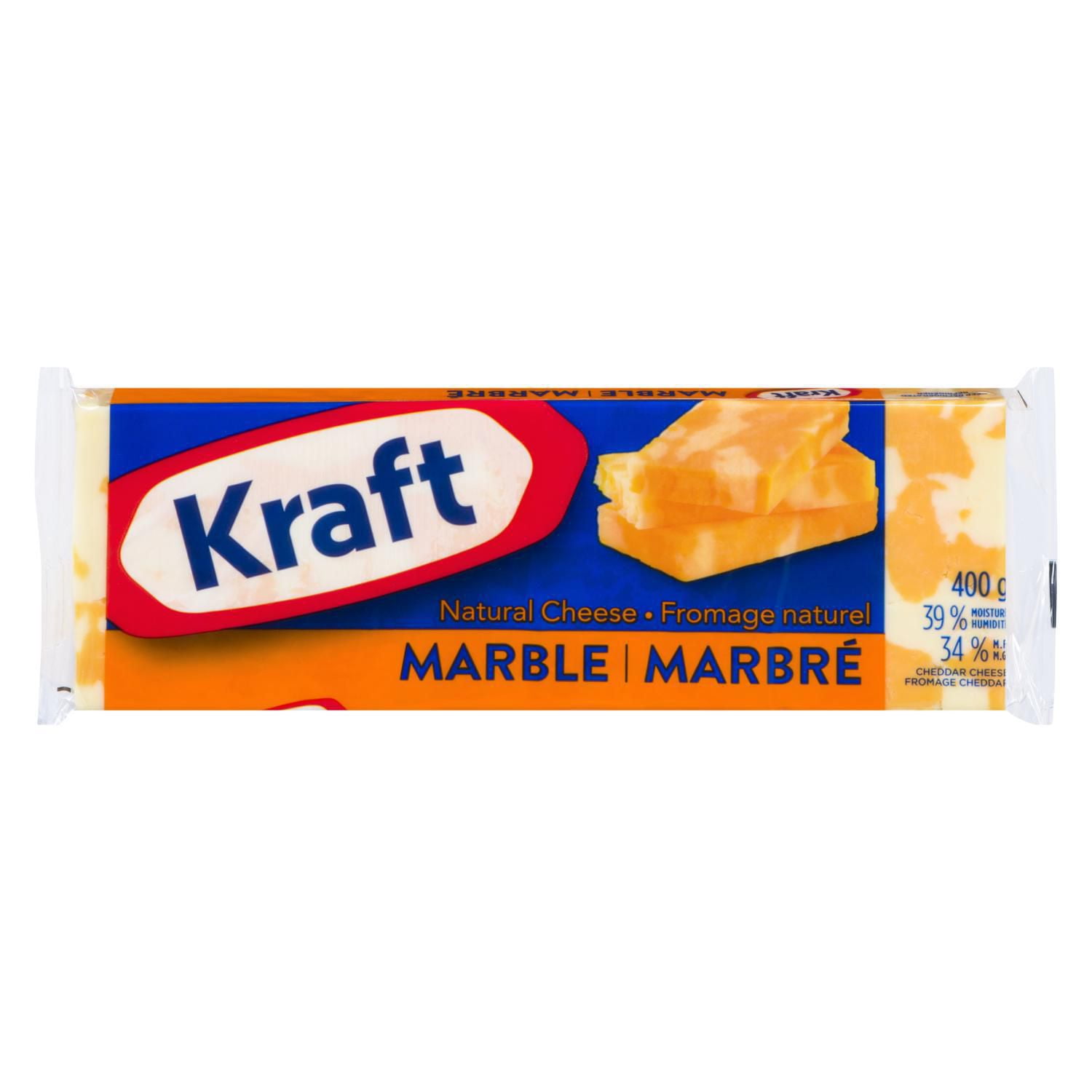 Buy Kraft Marble Cheddar 400g Online Walmart Canada