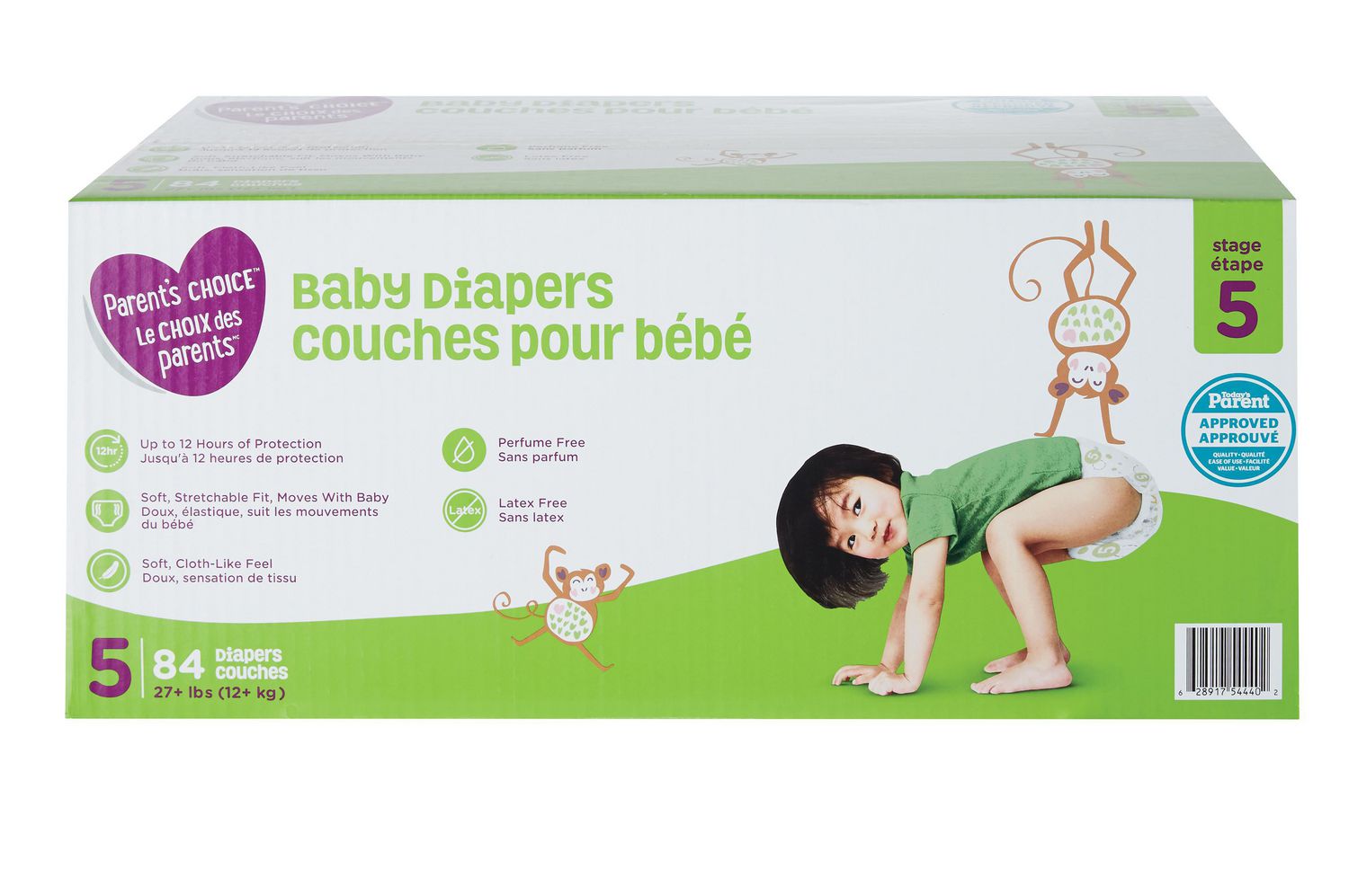 parents choice size 5 diapers walmart
