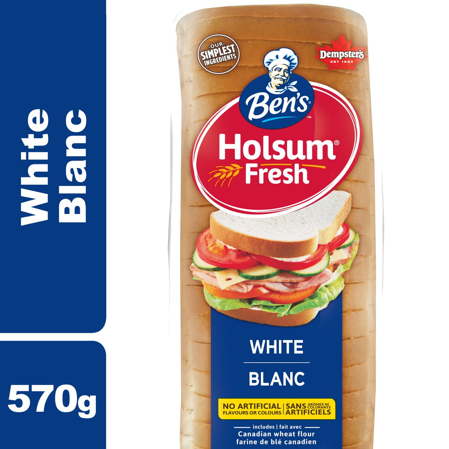 Bens Holsum White Bread Walmart Canada 2344