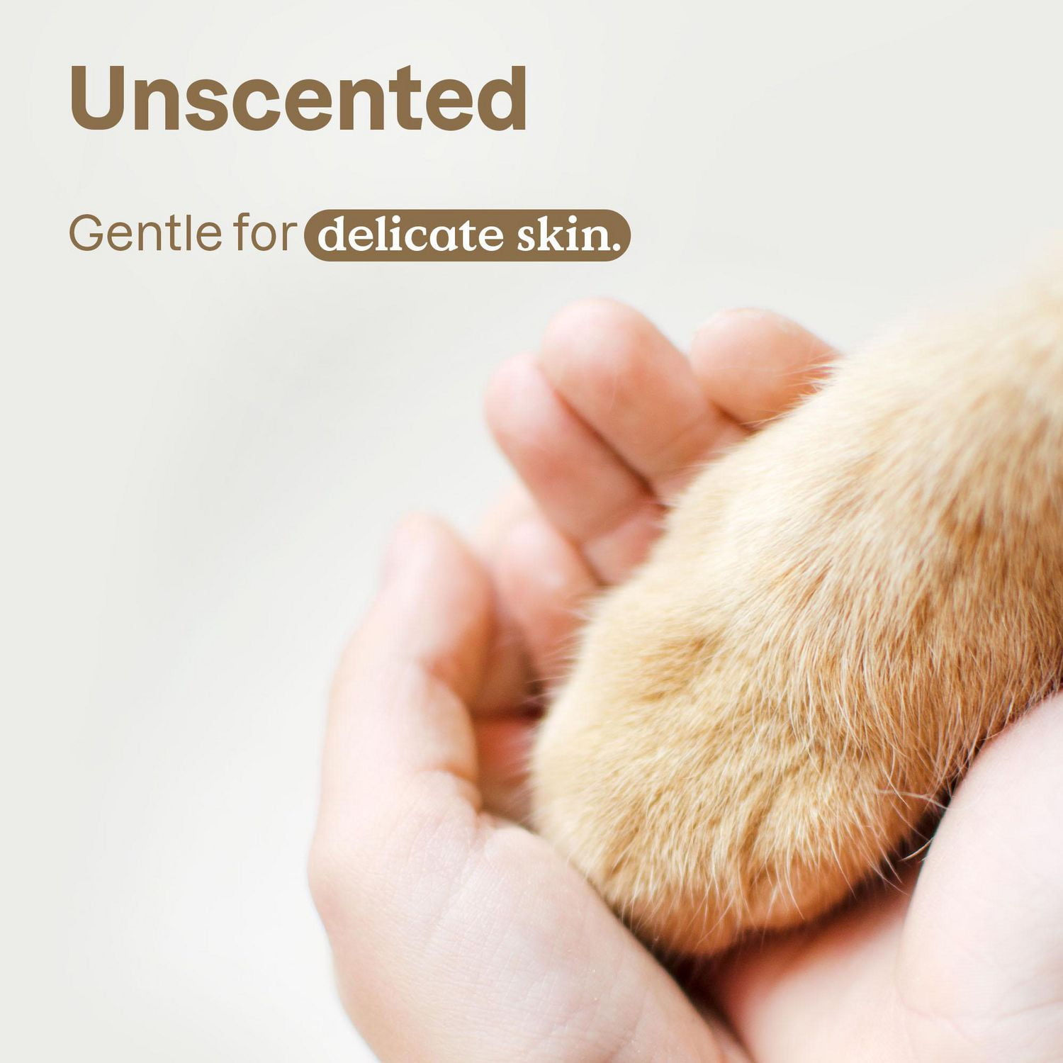 ATTITUDE Furry Friends, Bath Wipes, Deodorizing, Unscented, Pet care, Dog wipes, Cat wipes, 72 wipes
