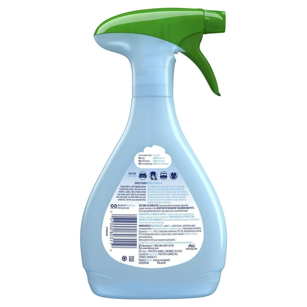 Désodorisant textile éliminateur d'odeurs Febreze Extra efficace parfum  Botanical Breeze, vaporisateur de 500 mL 