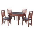 thumbnail image 2 of Hathaway Broadway 48" Folding Poker Table & Chairs Set, 2 of 8