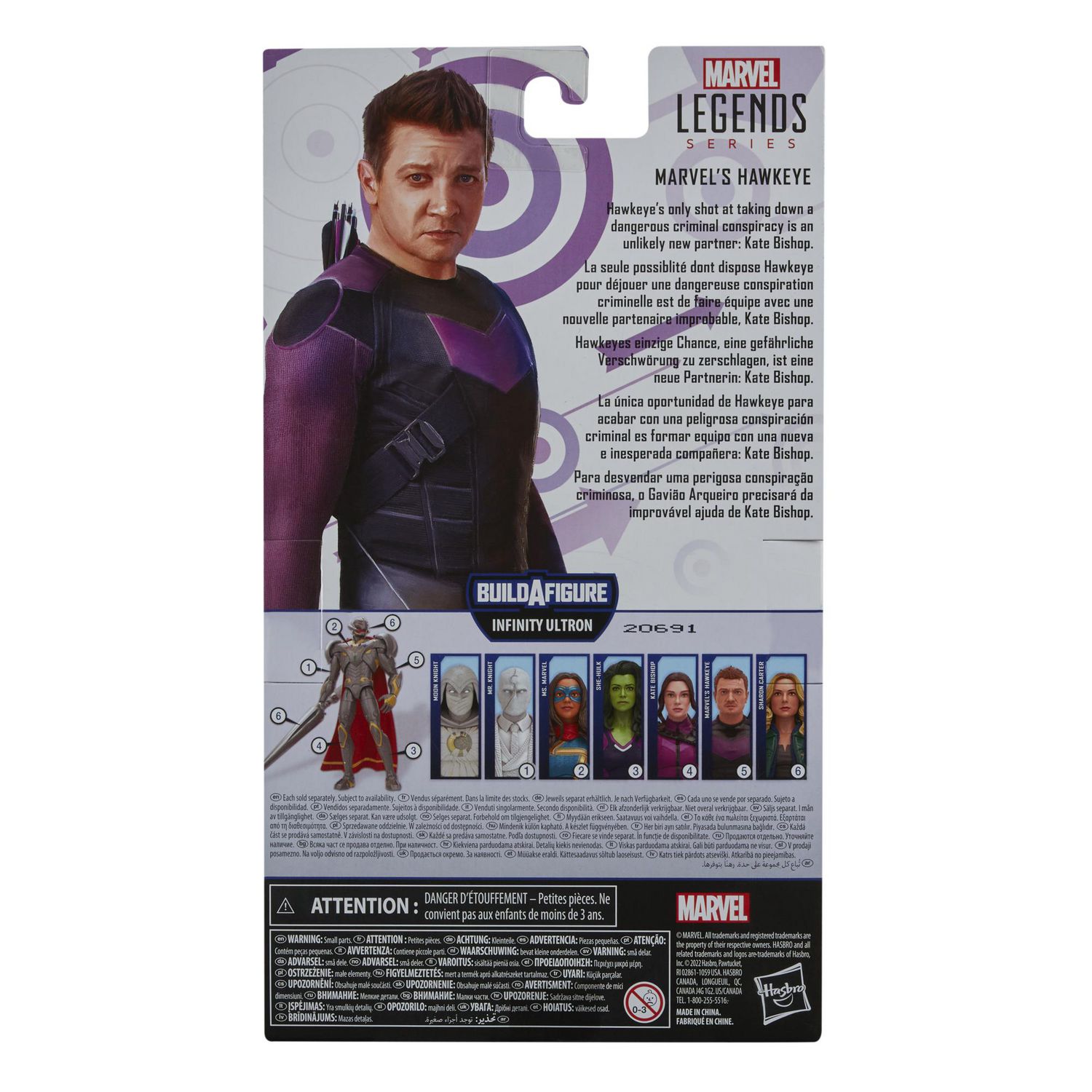 Marvel Legends Series MCU Disney Plus Marvel's Hawkeye Action