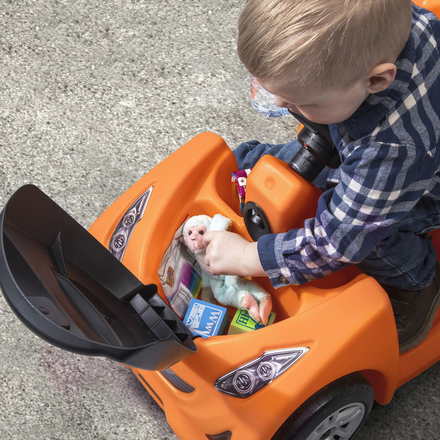 Step 2 orange store push car