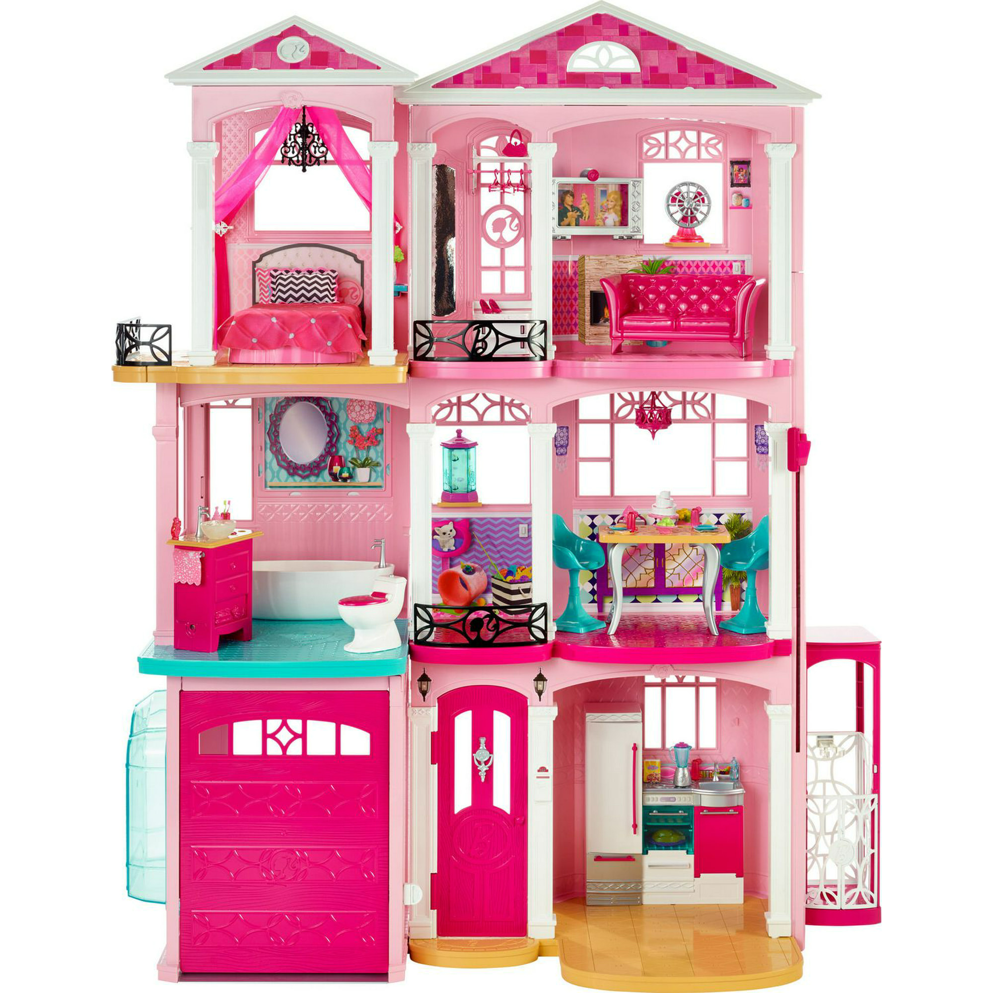 Barbie Dreamhouse Playset Ft 70+ Accessories 
