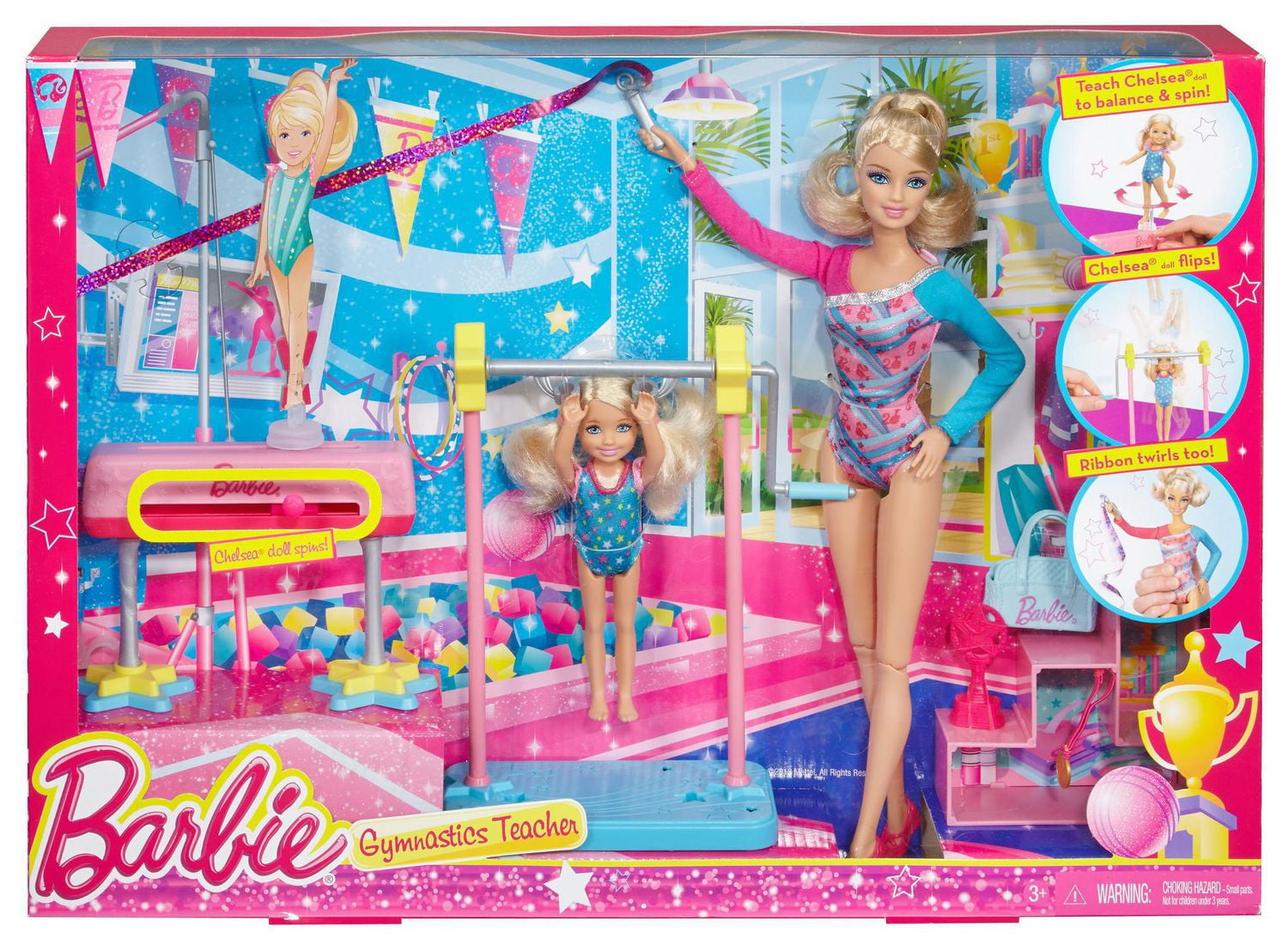 Barbie gymnastics walmart online