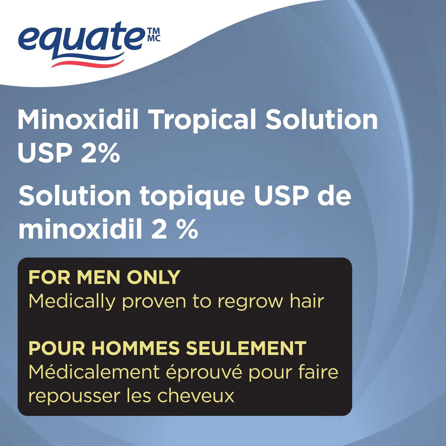 Equate Hair Regrowth Sprays Formula, Minoxidil Topical Solution 2%