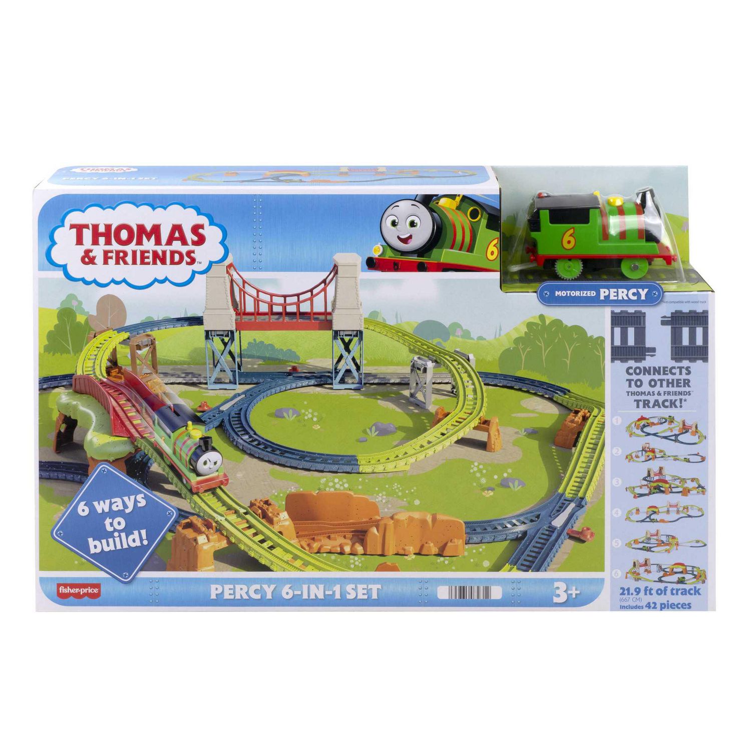 Thomas the train hot sale 6 in 1