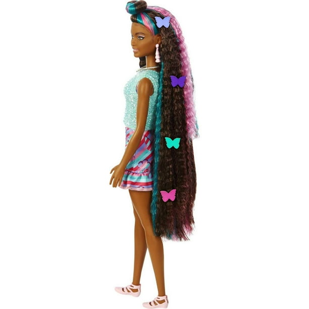 Mode, Poupée Barbie Ultra Chevelure Papillons