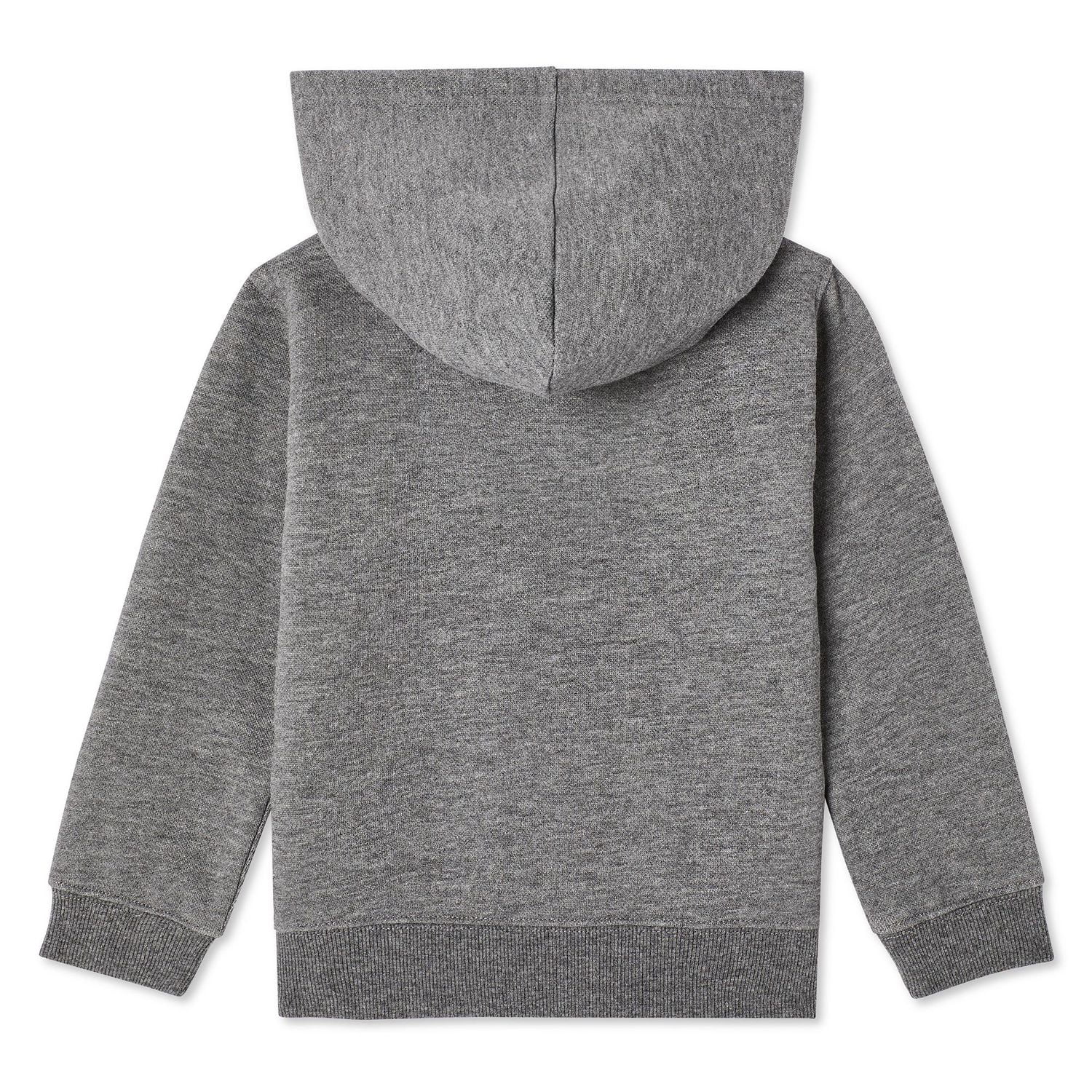Haut à capuchon en molleton zippé sur la longueur George pour petits garçons