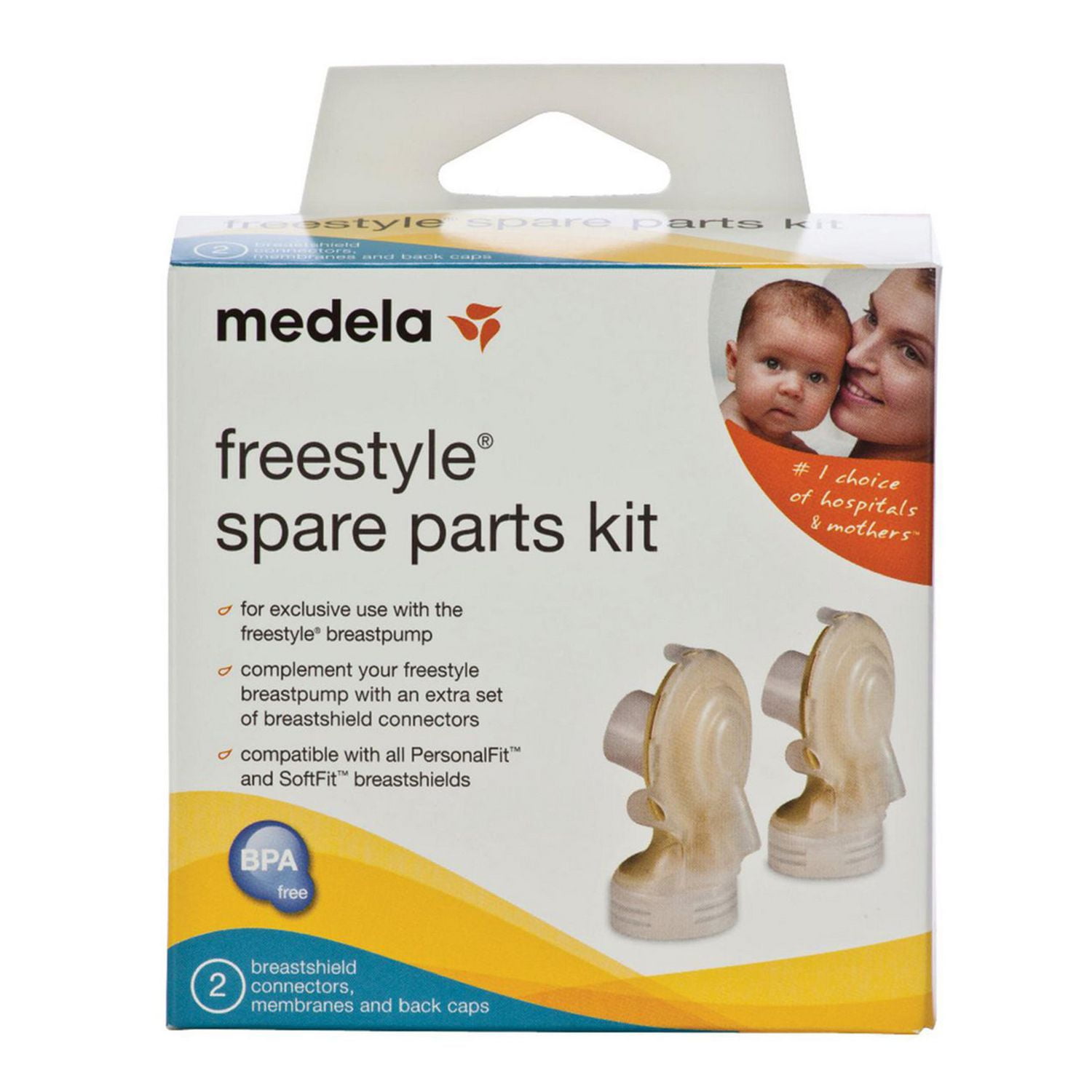 Medela Freestyle Breast Pump Spare Parts Kit 