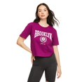 thumbnail image 1 of No Boundaries Women's Relaxed-Fit Tee, 1 of 6