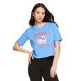 thumbnail image 1 of No Boundaries Women's Relaxed-Fit Tee, 1 of 6