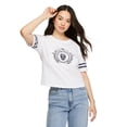 thumbnail image 1 of No Boundaries Women's Relaxed-Fit Tee, 1 of 6