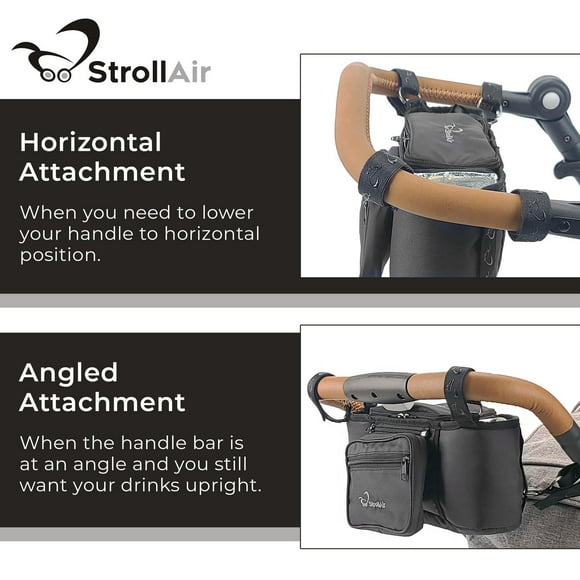 StrollAir Universal Baby Stroller Organizer Parent Console