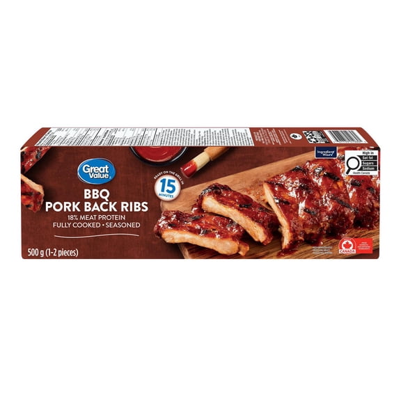 Great Value BBQ Pork Back Ribs