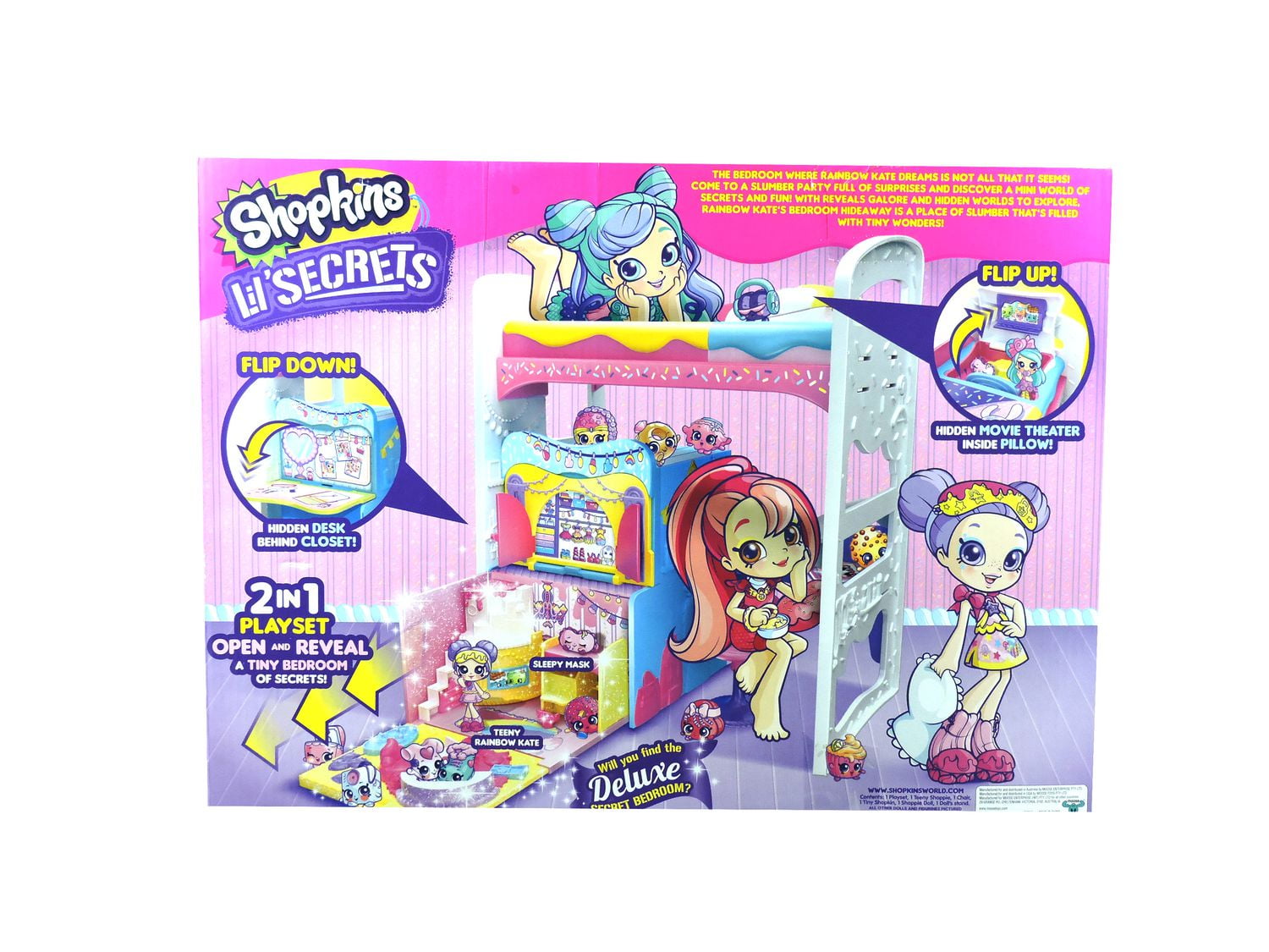 Shopkins rainbow kate bedroom new arrivals