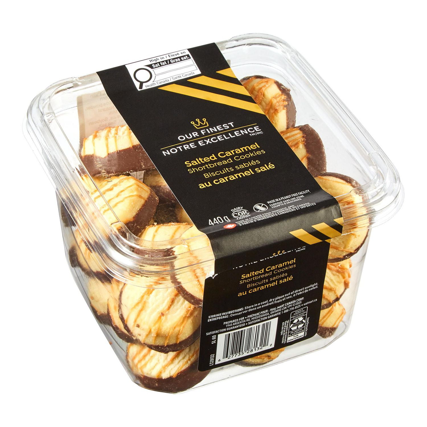 Biscuits sablés au caramel salé Notre excellence