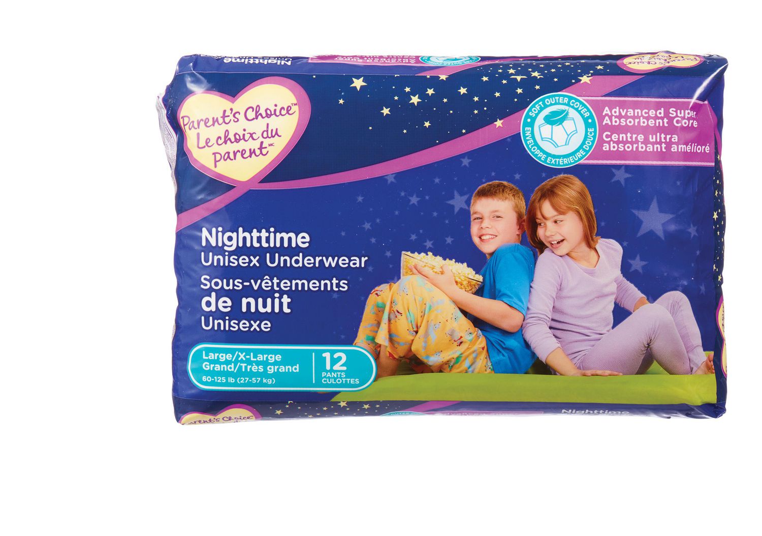 Parent's Choice Parent's Choice Unisex Nighttime Underwear 