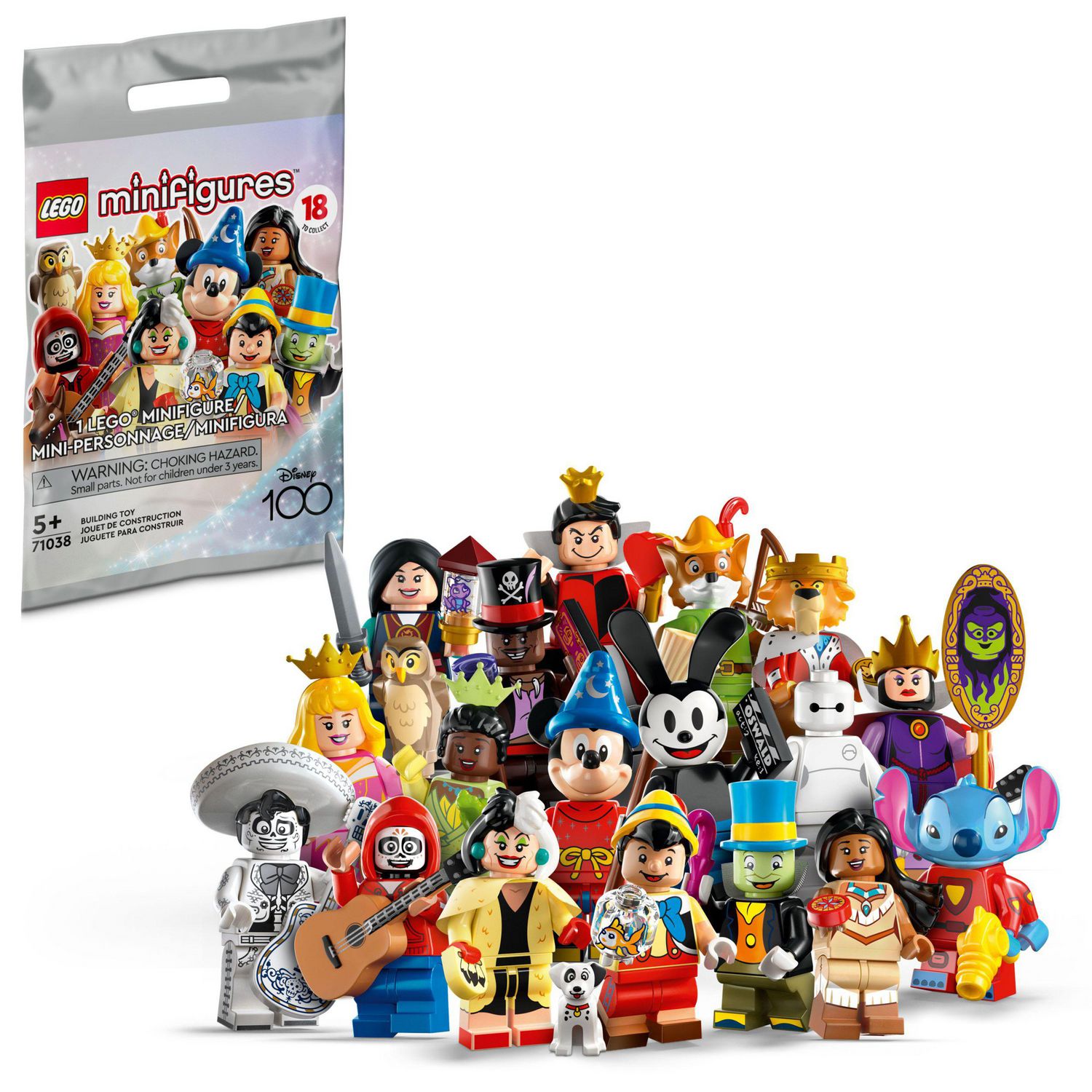 LEGO Minifigures LEGO® Minifigures Disney 100 71038 Toy Building