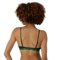 thumbnail image 2 of Hanes Holiday Women’s Triangle Bralette, Breathable Stretch Cotton, 2 of 3