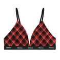 thumbnail image 1 of Hanes Holiday Women’s Triangle Bralette, Breathable Stretch Cotton, 1 of 3
