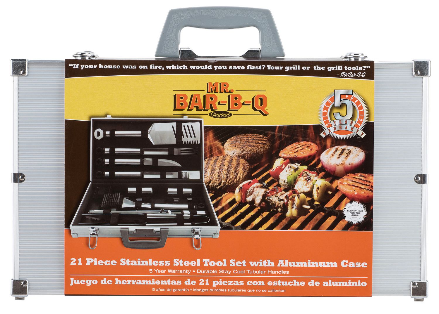 Mr.BarBQ 21 Piece Stainless Steel Tool Set Walmart Canada