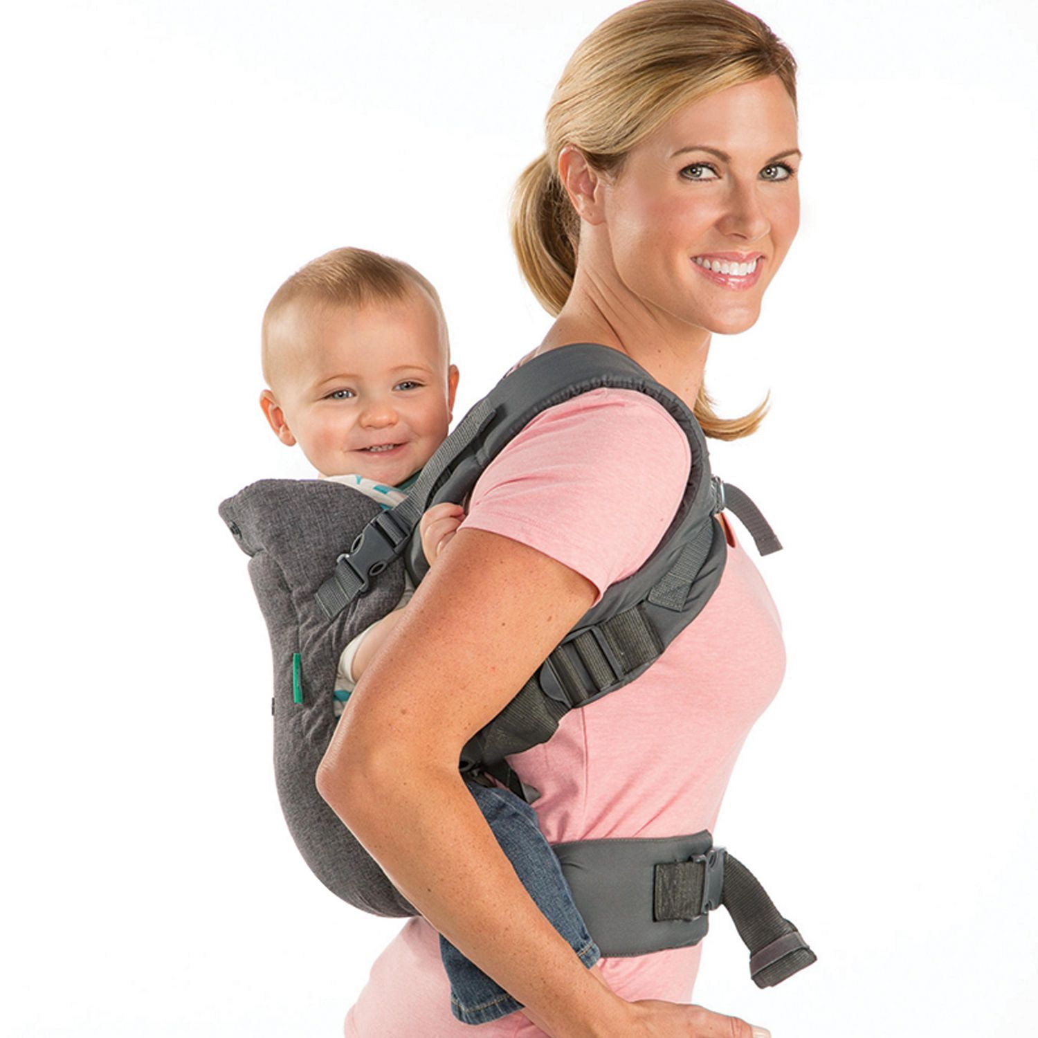 Infantino Flip 4 in 1 Convertible Baby Carrier Gray Walmart