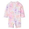 thumbnail image 2 of George Baby Girls' One Piece Rashguard, 2 of 2