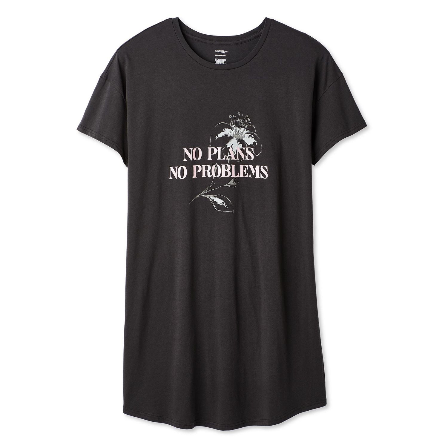 George Women's Plus Crew-Neck Nightshirt