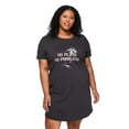 thumbnail image 1 of George Women's Plus Crew-Neck Nightshirt, 1 of 6