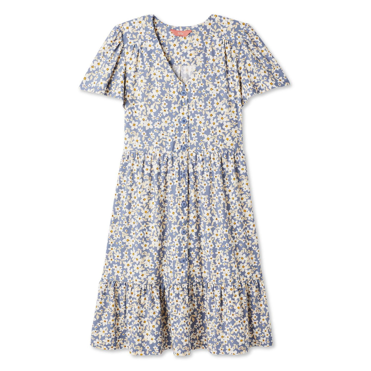 Robe à encolure en V Iyla pour femmes
