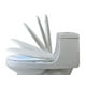 Siège chauffant de toilettes avec veilleuse-allongée blanc- LumaWarm – image 2 sur 5