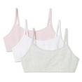 thumbnail image 2 of George Girls' Bralettes 3-Pack, 2 of 2