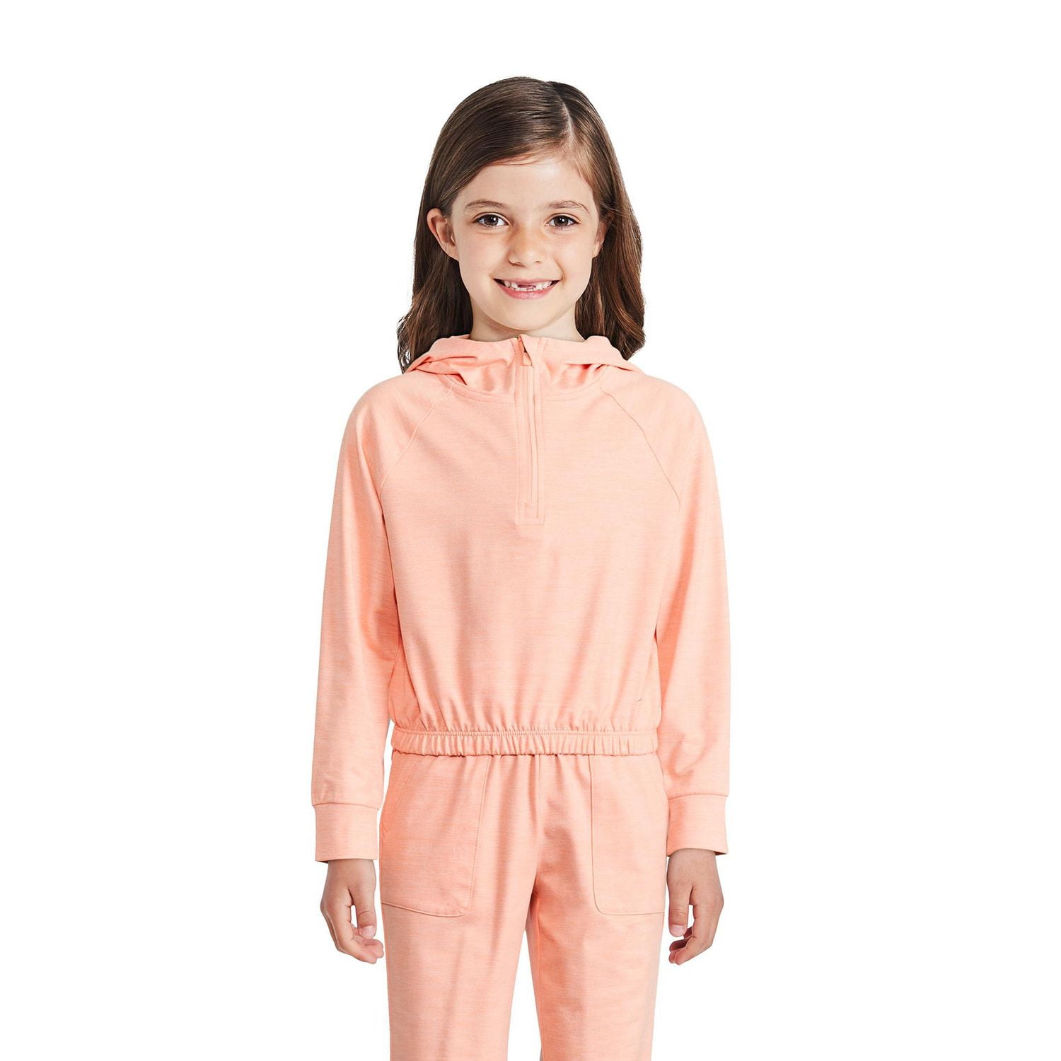 Haut à capuchon bulles Athletic Works pour filles Tailles TP–TG