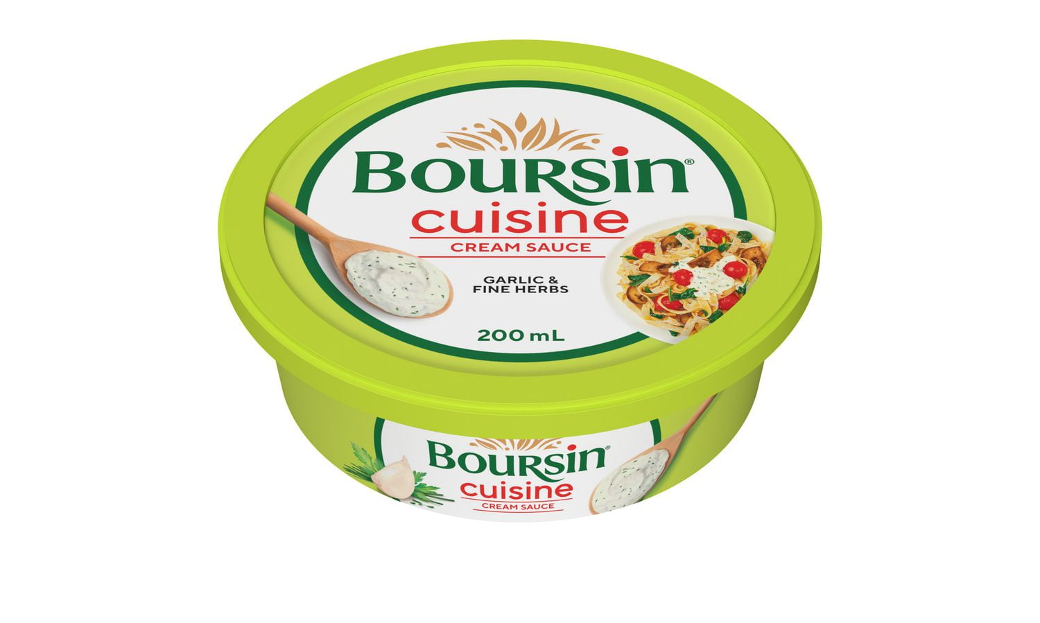 Sauce crémeuse à l’ail et aux fines herbes Boursin Cuisine 200 mL