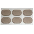 thumbnail image 5 of Equate Coussinets pour oignons en feutre, 6 Count, Taille unique, 5 of 5