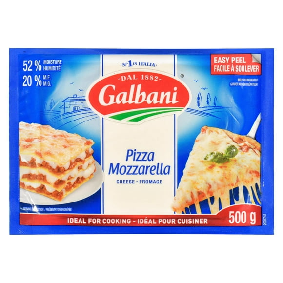 Galbani Pizza Mozzarella Cheese, 500g