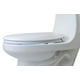 Siège chauffant de toilettes avec veilleuse-allongée blanc cassé- LumaWarm – image 4 sur 7