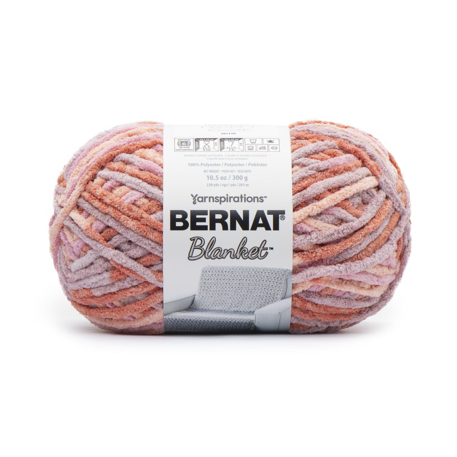 Bernat Blanket Yarn, (300g/10.5oz), Dried Flowers Walmart Canada